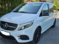 Gebraucht Mercedes V300 AMG line 239 PS (175 kW) 2021 Weiß Van / Kleinbus