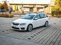Gebraucht Skoda Octavia RS 184 PS (135 kW) 2016 Weiß Kombi