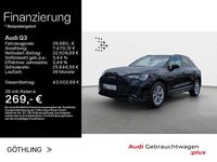 Gebraucht Audi Q3 S-Line 150 PS (110 kW) 2025 Mythosschwarz metallic SUV