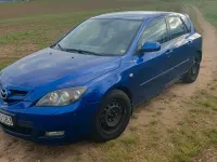 Używany Mazda 3 107 KM (78 kW) 2008 Niebieski Hatchback