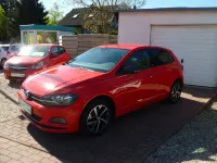 Gebraucht VW Polo Sound 95 PS (69 kW) 2018 Rot Kleinwagen