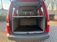 Gebraucht VW Caddy Life 102 PS (75 kW) 2009 Rot Van / Kleinbus