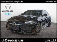 Gebraucht Mercedes C220 AMG 200 PS (147 kW) 2024 Schwarz metalliclack obsidianschwarz Limousine