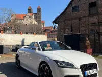 Gebraucht Audi TT Roadster Sport 272 PS (200 kW) 2008 Weiß Cabrio