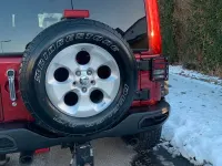 Gebraucht Jeep Wrangler Rubicon 284 PS (208 kW) 2012 Rot SUV