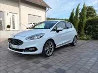 Gebraucht Ford Fiesta Vignale 101 PS (74 kW) 2017 Weiß Kleinwagen