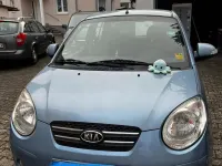 Gebraucht Kia Picanto 2008 Blau Kleinwagen