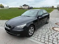 Używany BMW 520 163 KM (119 kW) 2008 Czarny Sedan/Limuzyna