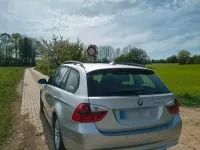Gebraucht BMW 320 177 PS (130 kW) 2008 Silber Kombi