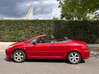 Gebraucht Peugeot 307 CC 140 PS (102 kW) 2007 Rot Cabrio