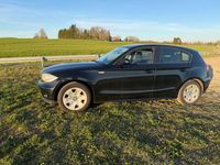 Gebraucht BMW 118 129 PS (94 kW) 2007 Schwarz Kleinwagen