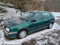 Gebraucht VW Golf III 90 PS (66 kW) 1997 Grün Kleinwagen