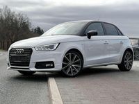 Gebraucht Audi A1 S-Line 95 PS (69 kW) 2018 Gletscherweiß metallic Kleinwagen