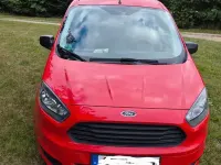Gebraucht Ford Tourneo Courier Ambiente 101 PS (74 kW) 2017 Rot Van / Kleinbus