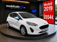 Gebraucht Ford Fiesta Trend 71 PS (52 kW) 2019 Weiß Kleinwagen