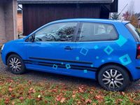 Gebraucht VW Polo 60 PS (44 kW) 2009 Blau Kleinwagen