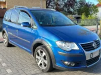 Gebraucht VW Touran Cross 170 PS (125 kW) 2008 Blau Van / Kleinbus