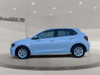 Gebraucht VW Polo Highline 95 PS (69 kW) 2019 Weiß Kleinwagen