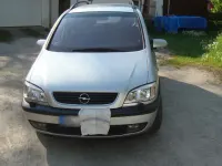 Gebraucht Opel Zafira 125 PS (91 kW) 2001 Silber Van / Kleinbus