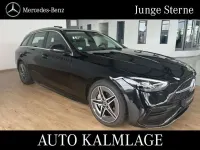 Gebraucht Mercedes C220 AMG line 200 PS (147 kW) 2021 Obsidianschwarz Kombi