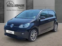 Gebraucht VW up! Sound 75 PS (55 kW) 2018 Schwarz Kleinwagen