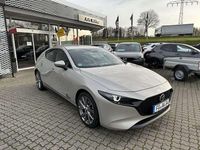Gebraucht Mazda 3 Exclusive-Line 186 PS (136 kW) 2024 Platinum quartz m (metallic) Limousine