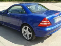 Gebraucht Mercedes SLK200 163 PS (119 kW) 2000 Blau Cabrio