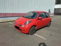 Gebraucht Nissan Micra 80 PS (58 kW) 2009 Rot Kleinwagen