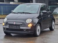 Gebraucht Fiat 500 Lounge 101 PS (74 kW) 2009 Schwarz Kleinwagen