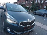 Gebraucht Kia Carens Edition 7 135 PS (99 kW) 2014 Blau Van / Kleinbus