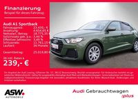 Gebraucht Audi A1 Sportback Advanced Plus 116 PS (85 kW) 2025 Distriktgrün metallic Kleinwagen