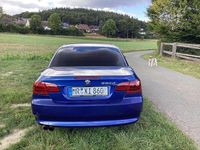 Gebraucht BMW 330 Cabriolet Sport Line 245 PS (180 kW) 2009 Blau Cabrio