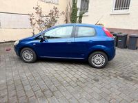 Gebraucht Fiat Punto 2007 Blau Kleinwagen