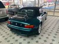 Gebraucht BMW Z3 Sport Line 192 PS (141 kW) 1998 Gruen (metallic) Cabrio