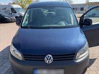 Usata VW Caddy 102 CV (75 kW) 2012 Blu Monovolume