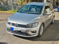 Gebraucht VW Golf Sportsvan Highline 125 PS (91 kW) 2015 Silber Van / Kleinbus