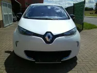 Gebraucht Renault Zoe Zen 42 kW (58 PS) 2014 Weiss "nacre" Kleinwagen