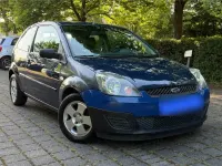 Gebraucht Ford Fiesta 70 PS (51 kW) 2008 Blau Kleinwagen