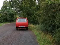 Używany VW Golf 83 KM (61 kW) 1985 Czerwony Minivan