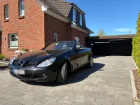 Gebraucht Mercedes SLK200 163 PS (119 kW) 2008 Schwarz Cabrio