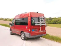 Occasion Ford Transit 110 ch (80 kW) 2008 Rouge Monospace