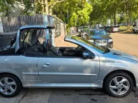 Gebraucht Peugeot 206 CC Platinum 109 PS (80 kW) 2003 Silber Cabrio