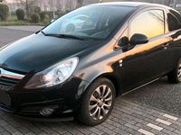 Gebraucht Opel Corsa 82 PS (60 kW) 2010 Schwarz Kleinwagen
