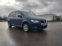 Gebraucht VW Touran 140 PS (102 kW) 2008 Blau Van / Kleinbus