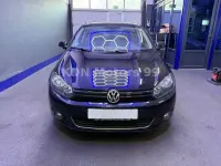 Gebraucht VW Golf VII Style 122 PS (89 kW) 2012 Schwarz Kombi