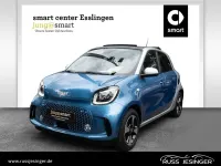 Gebraucht Smart ForFour Electric Drive Passion 60 kW (82 PS) 2021 Karosserie in steel blue (meta Limousine