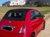 Gebraucht Fiat 500C 86 PS (63 kW) 2014 Rot Cabrio