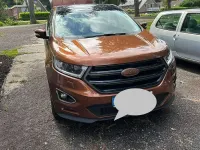 Gebraucht Ford Edge ST-Line 211 PS (155 kW) 2017 Orange SUV