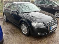 Usata Audi A3 200 CV (147 kW) 2005 Nero Utilitaria