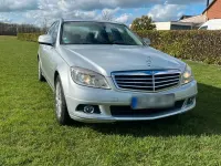 Gebraucht Mercedes C200 2008 Silber Limousine